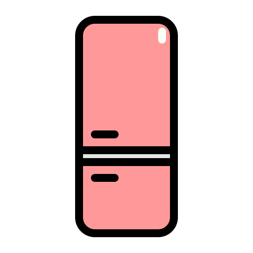 réfrigérateur Generic Outline Color Icône