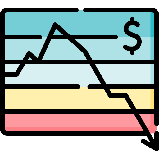 Bankruptcy Special Lineal color icon