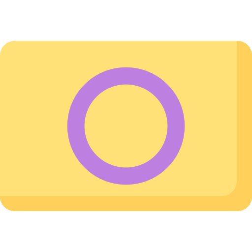 bandera intersexual Special Flat icono
