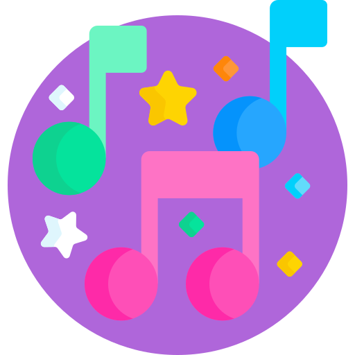 Music Detailed Flat Circular Flat icon