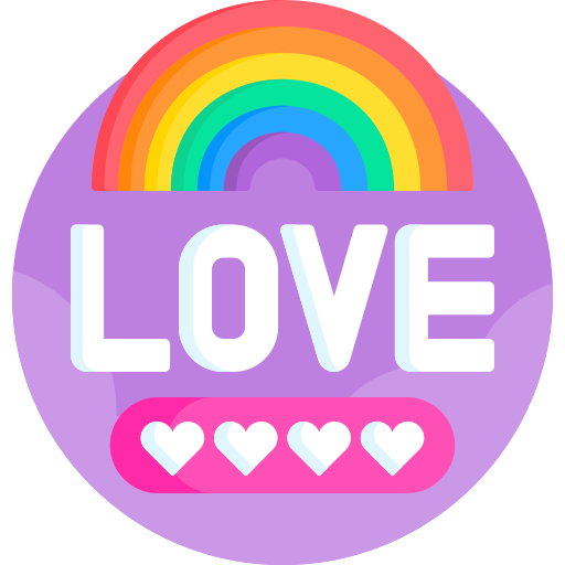 miłość Detailed Flat Circular Flat ikona