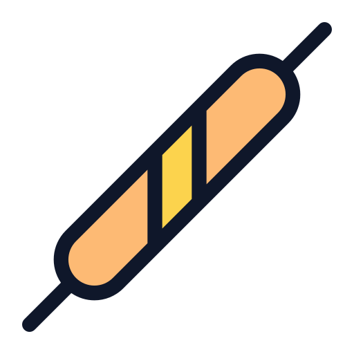 ローラー Generic Outline Color icon