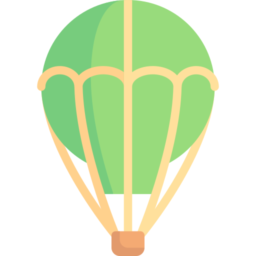 balon na gorące powietrze Special Flat ikona