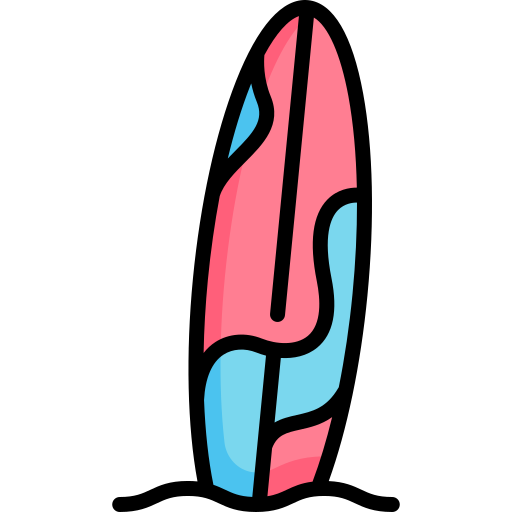 доска для серфинга Special Lineal color иконка