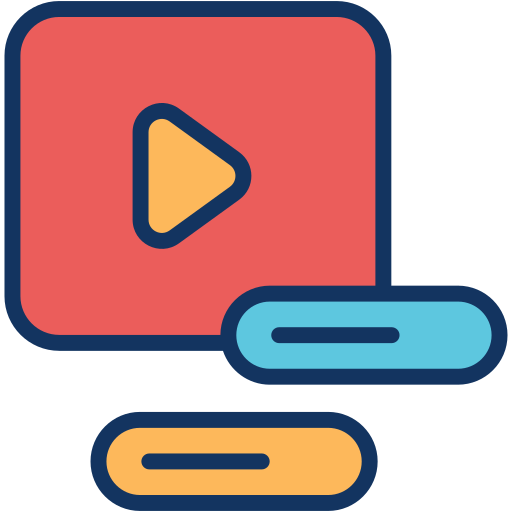 Видеомаркетинг Generic Outline Color иконка