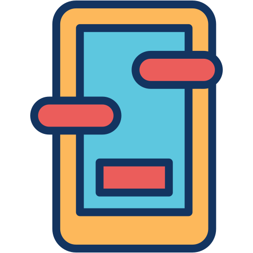 Mobile development Generic Outline Color icon