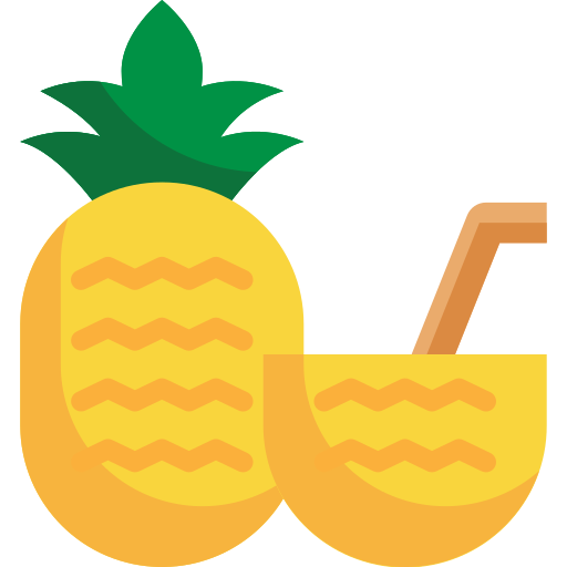 succo di ananas Generic Flat icona