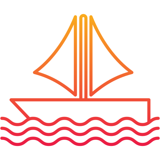 Sailboat Generic Gradient icon