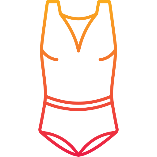 traje de baño Generic Gradient icono