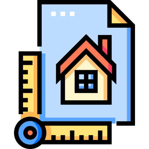 Home Detailed Straight Lineal color icon