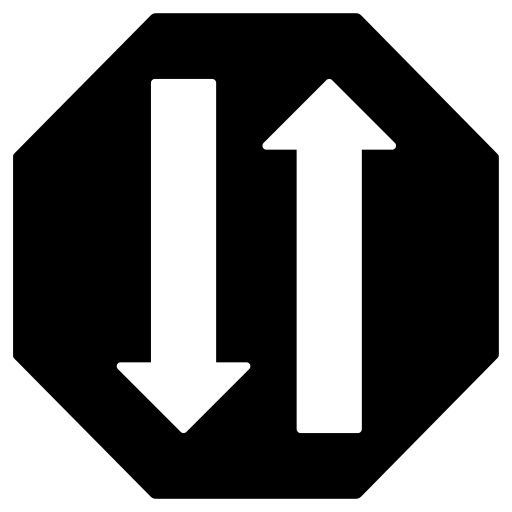 Two way street Generic Mixed icon