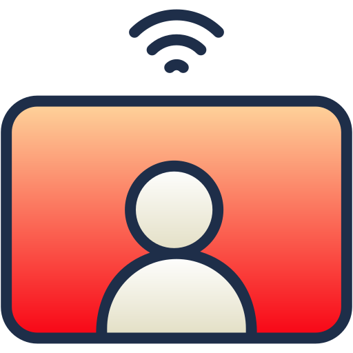 Live broadcast Generic Lineal Color Gradient icon