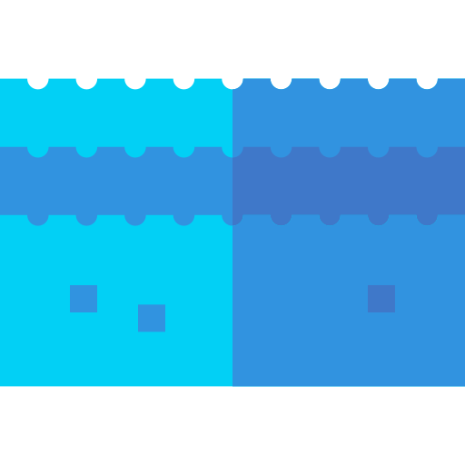 océano Basic Straight Flat icono
