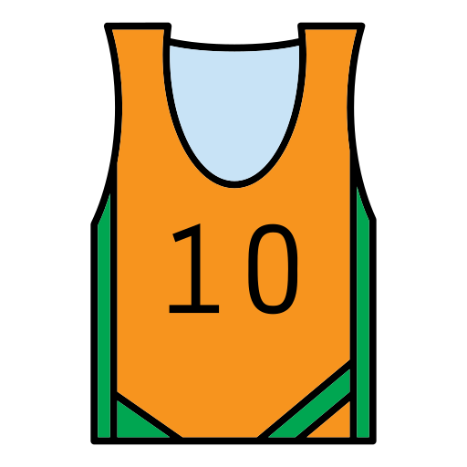 maillot de basket Generic Outline Color Icône