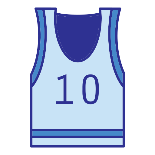 maglia da basket Generic Blue icona