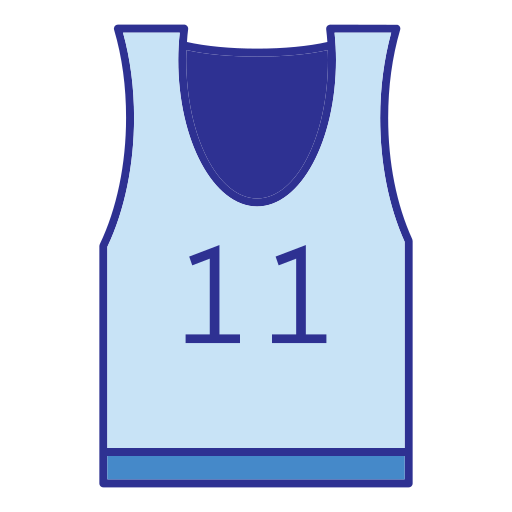 camiseta de baloncesto Generic Blue icono