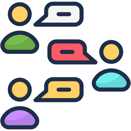 tratsch Generic Outline Color icon