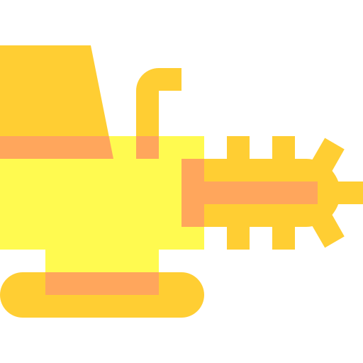 Chainsaw Basic Sheer Flat icon