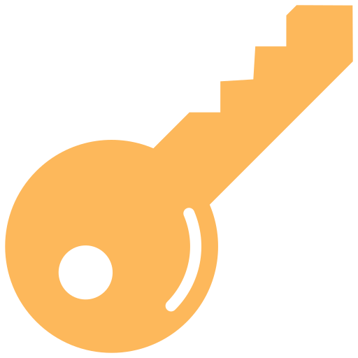 sleutel Generic Flat icoon
