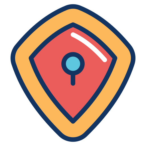 防衛 Generic Outline Color icon