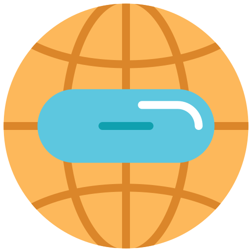 ochrona internetu Generic Flat ikona