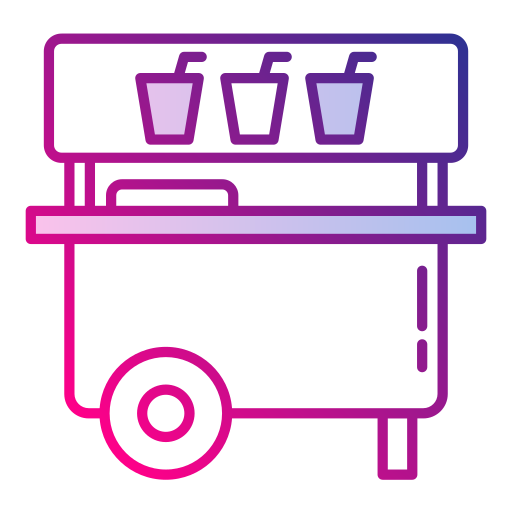 Food cart Generic Lineal Color Gradient icon