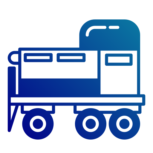 機関車 Generic Flat Gradient icon