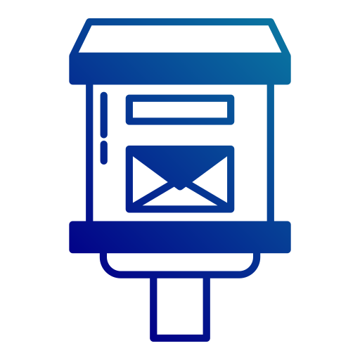 casilla de correo Generic Flat Gradient icono