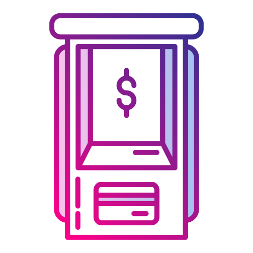 geldautomat Generic Lineal Color Gradient icon