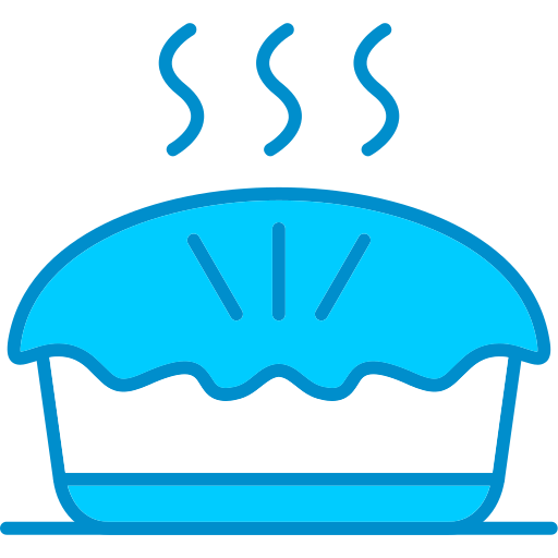 torta di mele Generic Blue icona