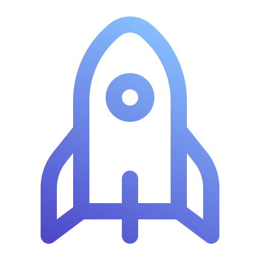 Rocket Generic Gradient icon