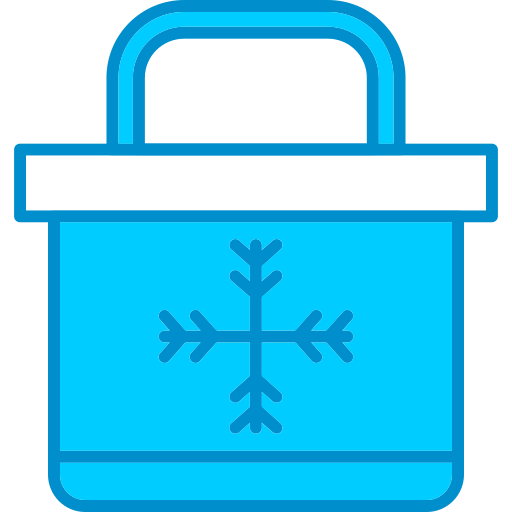 frigo portatile Generic Blue icona