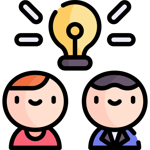 Idea Kawaii Lineal color icon