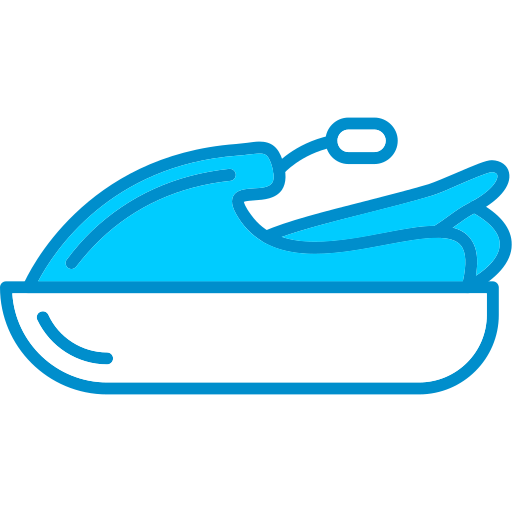 moto acuática Generic Blue icono
