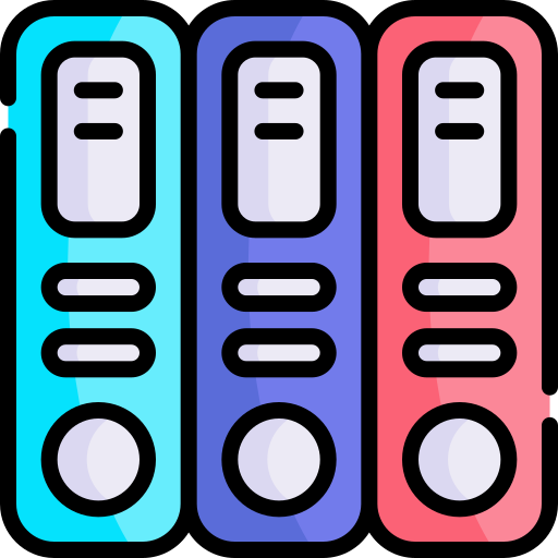 archiv Kawaii Lineal color icon