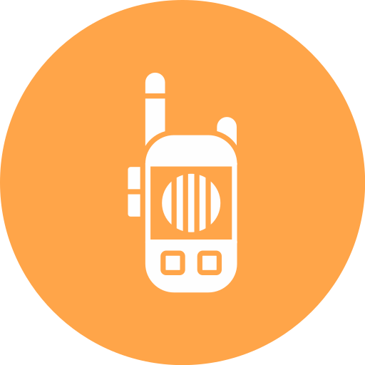 walkie-talkie Generic Glyph icoon