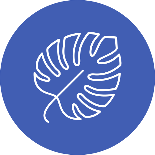 monstera Generic Flat icon