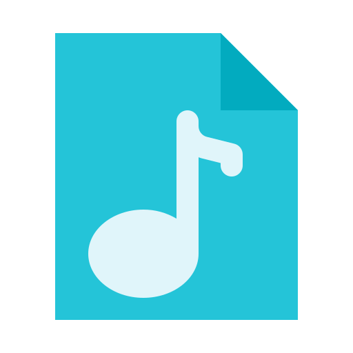 음악 파일 Generic Flat icon
