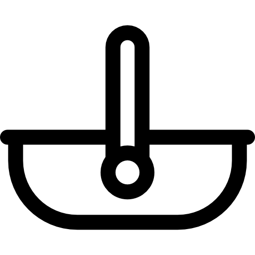 バスケット Basic Rounded Lineal icon