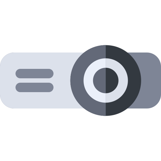 proiettore Basic Rounded Flat icona