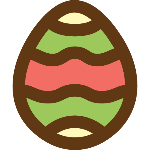 uovo di pasqua Vitaliy Gorbachev Lineal Color icona
