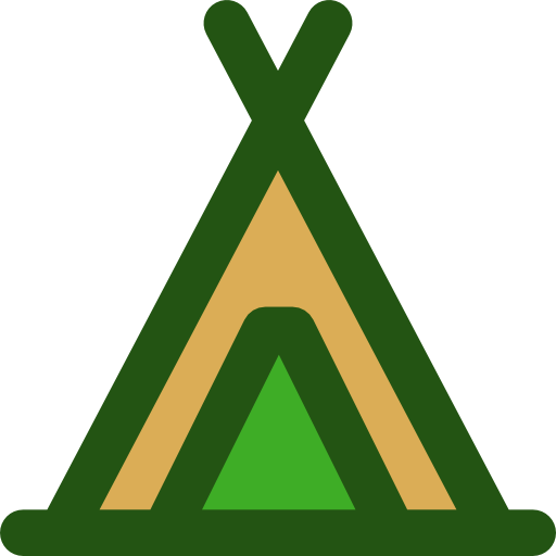 Tent Vitaliy Gorbachev Lineal Color icon