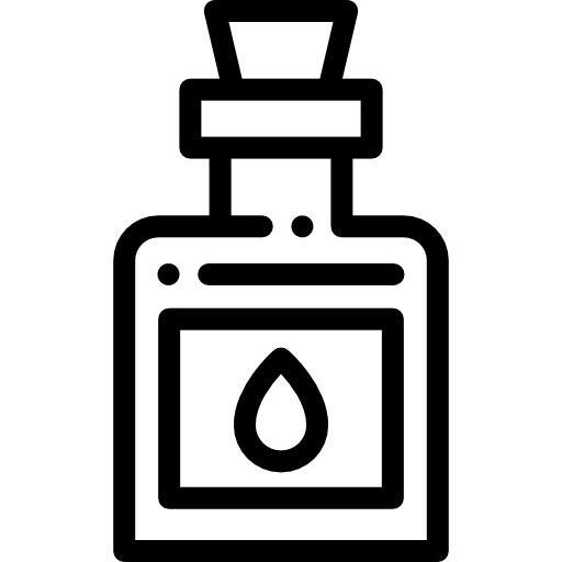 fles Detailed Rounded Lineal icoon