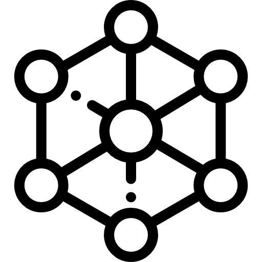 chimie Detailed Rounded Lineal Icône