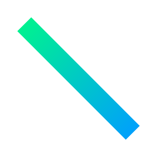 Diagonal line Generic Gradient icon