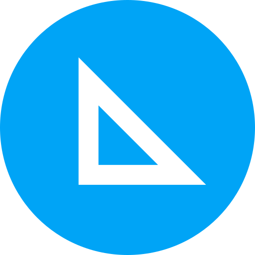 driehoek Generic Flat icoon