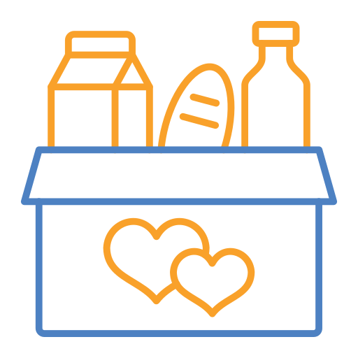 Food donation Generic Outline Color icon