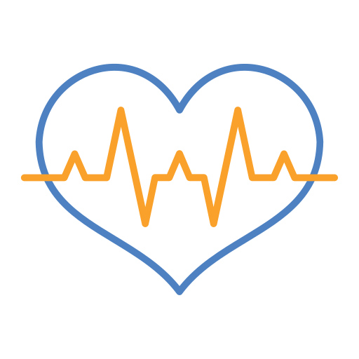 Heart rate Generic Outline Color icon