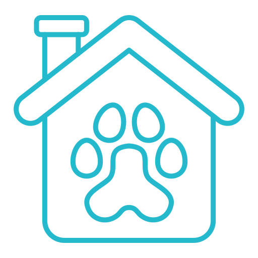 Дом для домашних животных Generic Simple Colors иконка