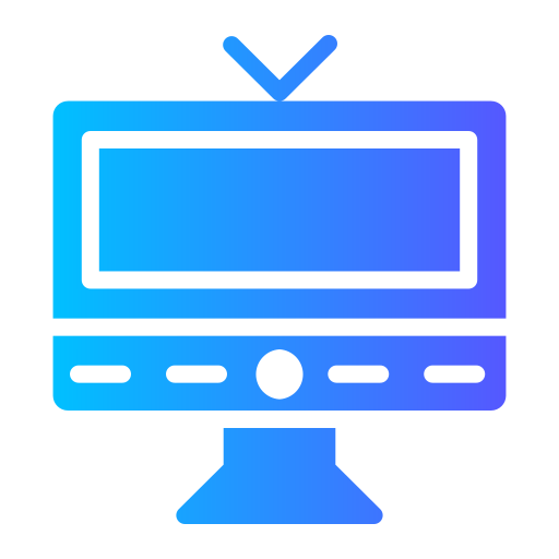 Television Generic Flat Gradient icon